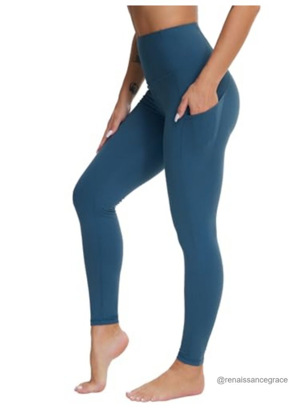 High Waist Yoga Pants Workout Leggings with Pockets